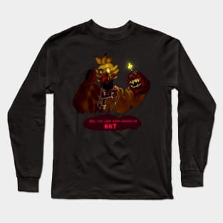 Nightmare Chica- Good enough to eat Long Sleeve T-Shirt